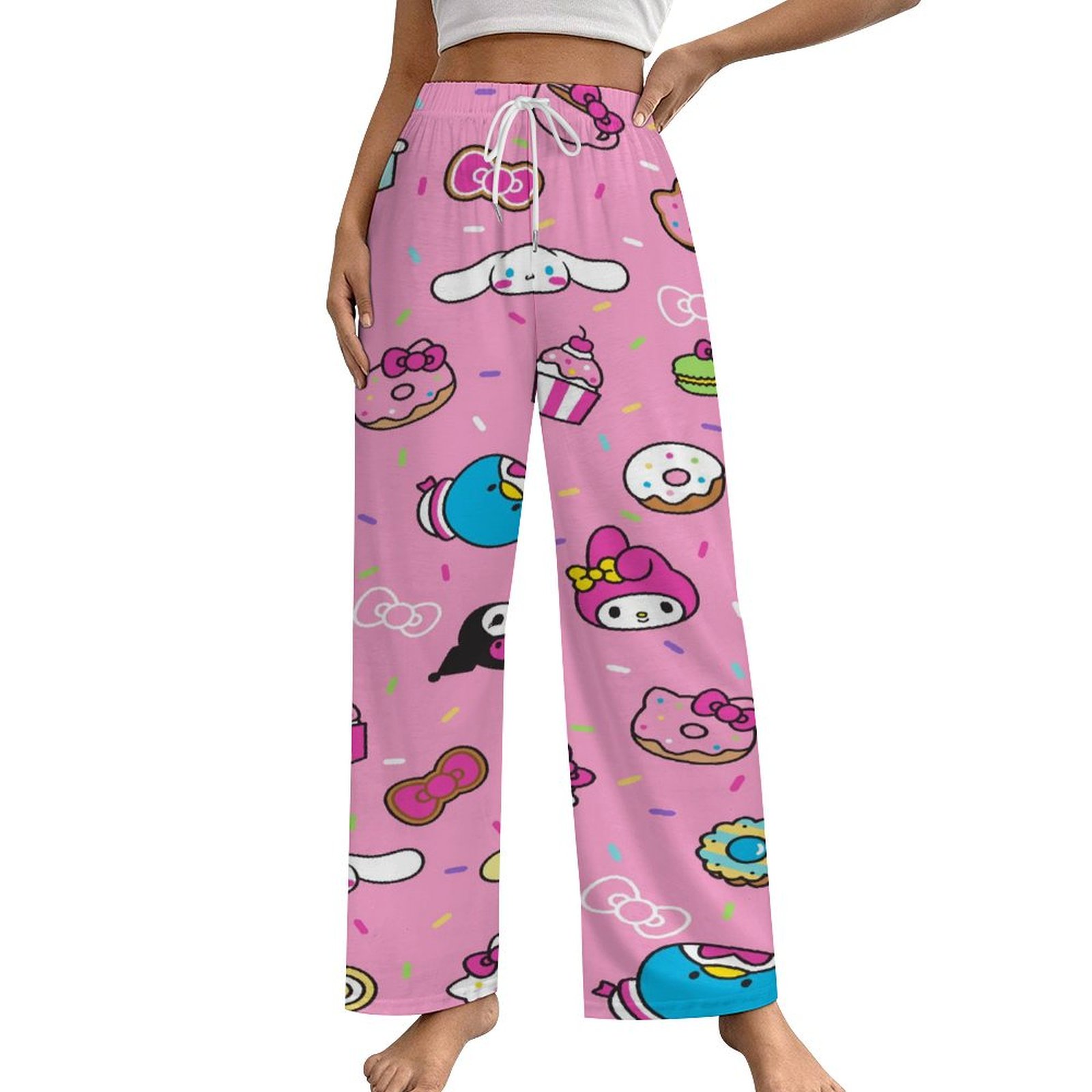 Hello Kitty Womens Comfy Pajama PJ Pants Lounge Pants Sleepwear ...