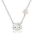 thumbnail image 1 of Hello Kitty Womens June Birthstone Necklace - Pearl, 1 of 5