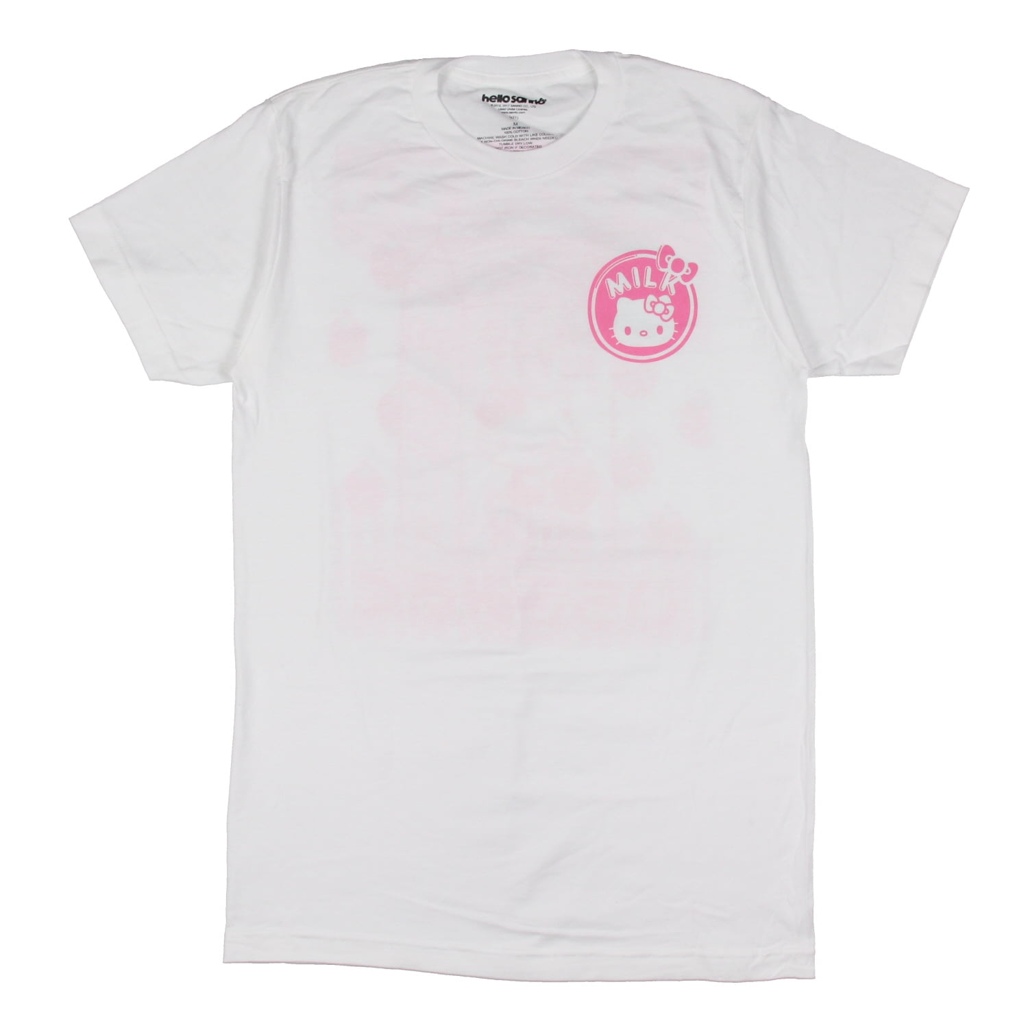 Sanrio Strawberry Shortcake Hello Kitty Collaboration T-shirt 90cm Pink  Ribbon
