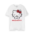 thumbnail image 1 of Hello Kitty Womens White Short Sleeved T-Shirt, 1 of 5