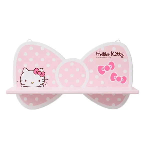 Hello Kitty Wood Shelf Cartoon Wall Hanging One-Word Partition Shelf Home Decoration Room Decor accesorios