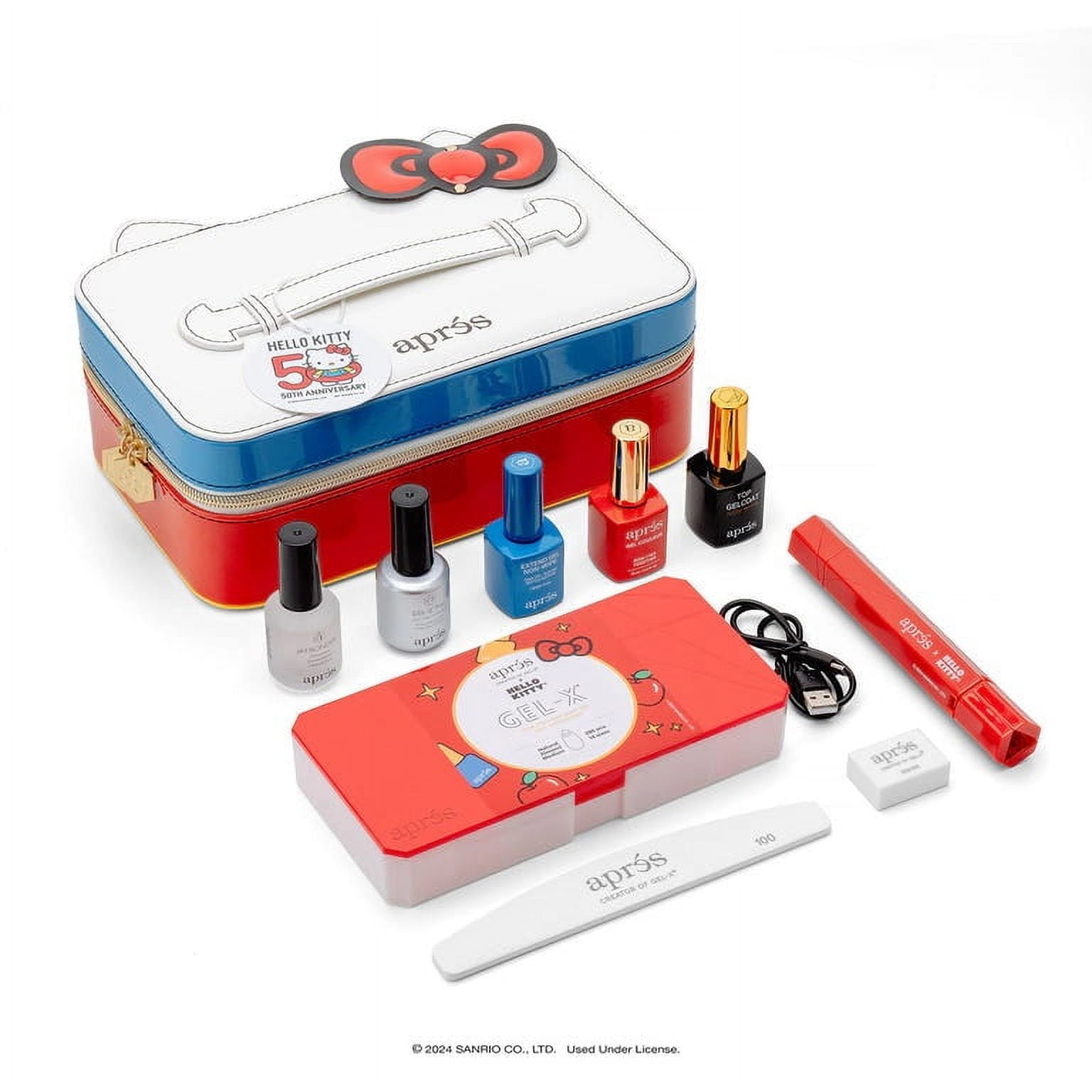 アプレ　Gel-x　キティ　サンリオコラボ Hello Kitty® X Apres Gel-X® Nail Extension Kit - Walmart.com