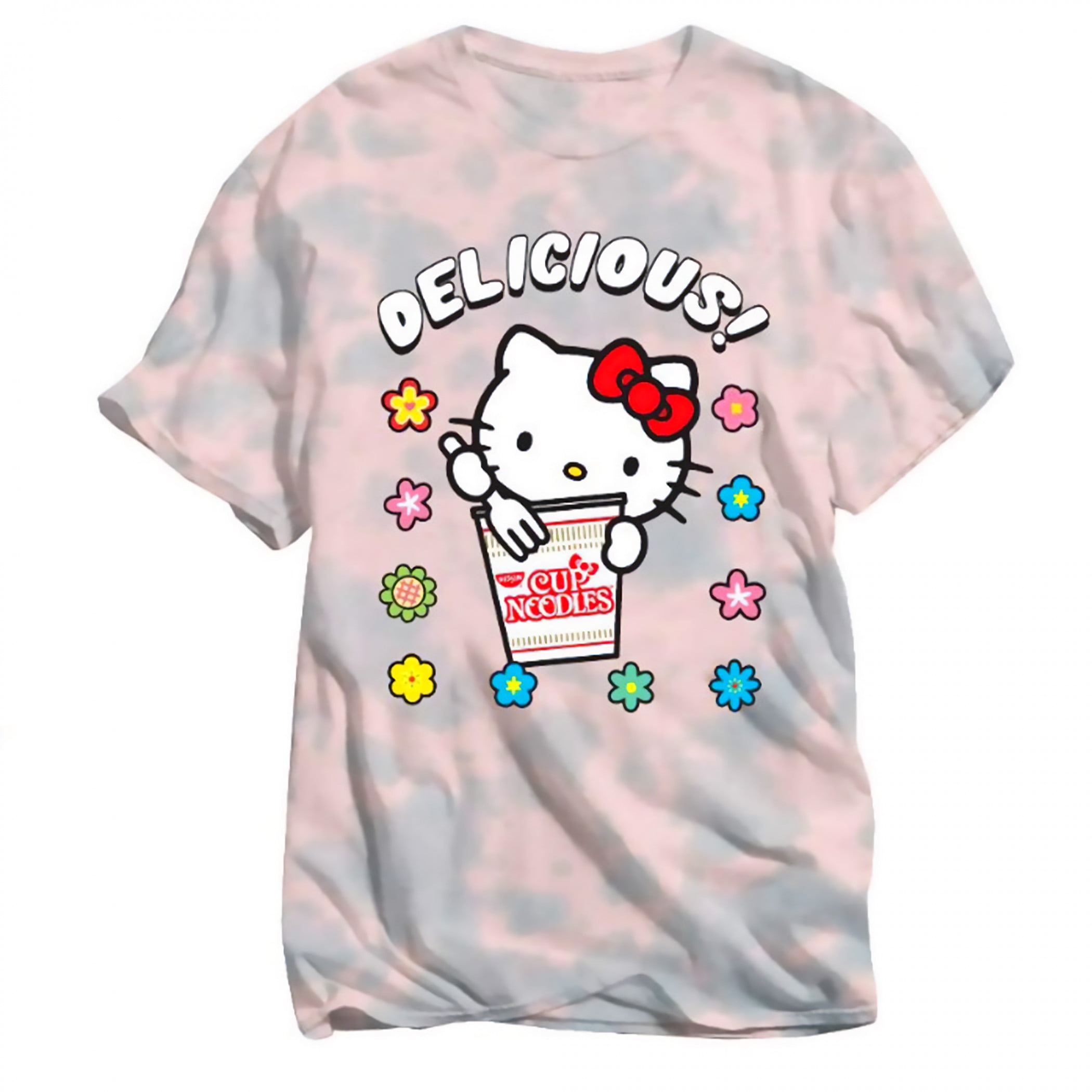 Hello Kitty X Cup Noodles TieDye TShirtMedium