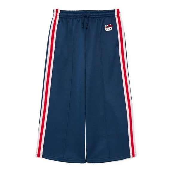 Wonder Nation Hello Kitty Baby and Toddler Girls Graphic Track Pants, Sizes 12M-3T