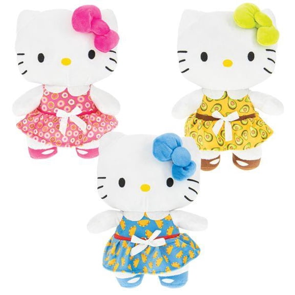 Hello Kitty 10.5" Plush Dresses