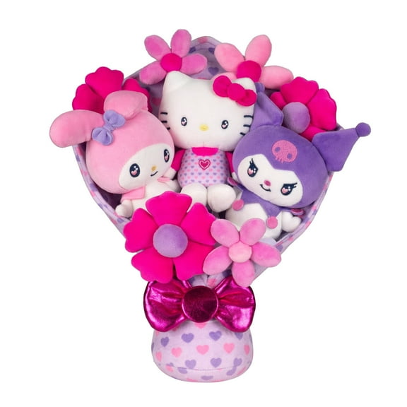 Hello Kitty and Friends - 12 inch Plush Special Valentines Bouquet