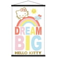 thumbnail image 1 of Hello Kitty and Friends: 19 Rainbow - Kitty Wall Poster with Magnetic Frame, 22.375" x 34", 1 of 5