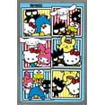 thumbnail image 1 of Hello Kitty and Friends: 21 Core - Group Photos Wall Poster, 14.725" x 22.375" Framed, 1 of 5