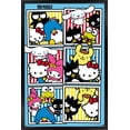 thumbnail image 1 of Hello Kitty and Friends: 21 Core - Group Photos Wall Poster, 22.375" x 34" Framed, 1 of 5