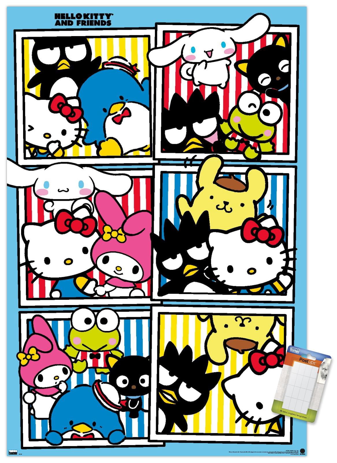Hello Kitty and Friends: 21 Core - Group Photos Wall Poster