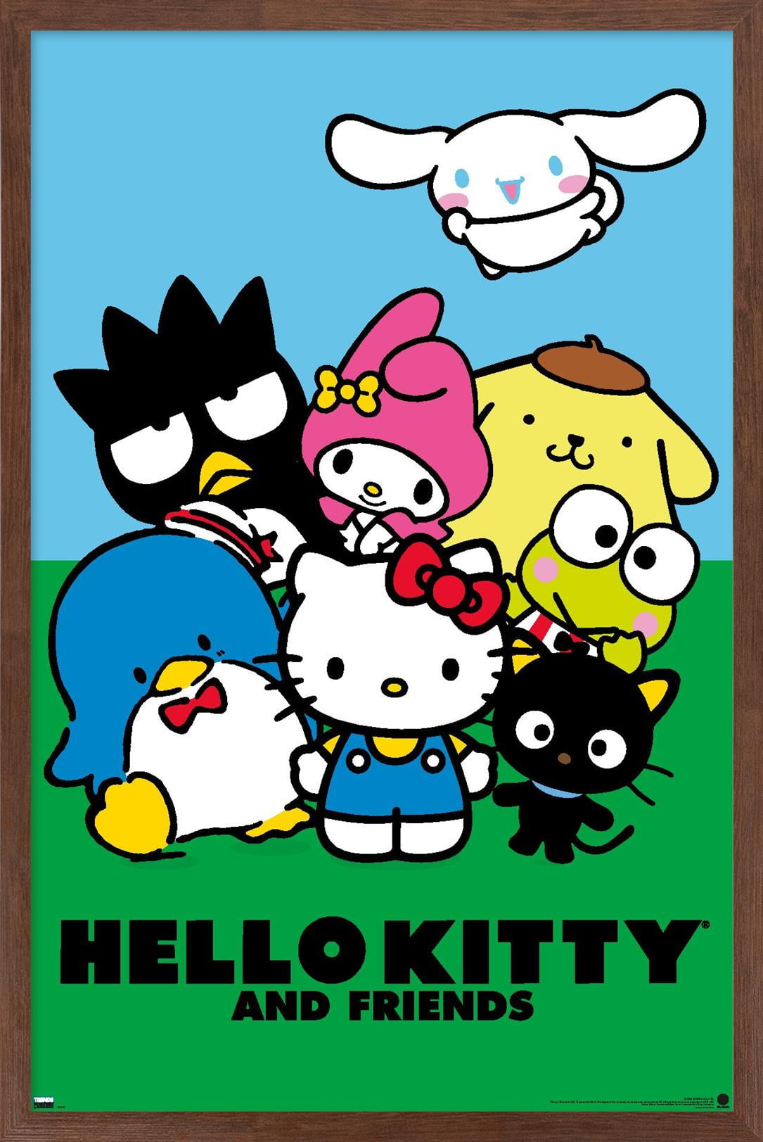 Hello Kitty and Friends: 21 Core - Standing Wall Poster with