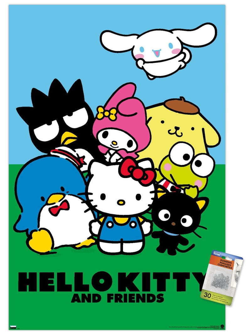 Hello Kitty and Friends: 21 Core - Standing Wall Poster with