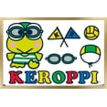 thumbnail image 1 of Hello Kitty and Friends: 21 Sports - Keroppi Water Polo Wall Poster, 14.725" x 22.375" Framed, 1 of 5