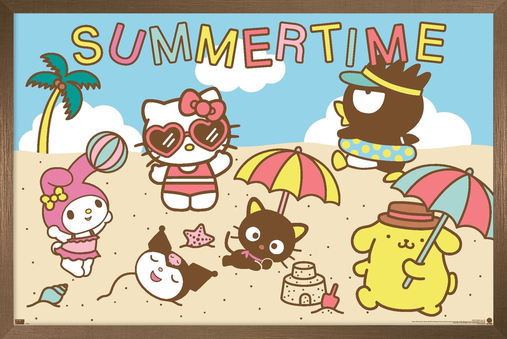 Hello Kitty and Friends: 22 Seize The Moment - Beach Wall Poster