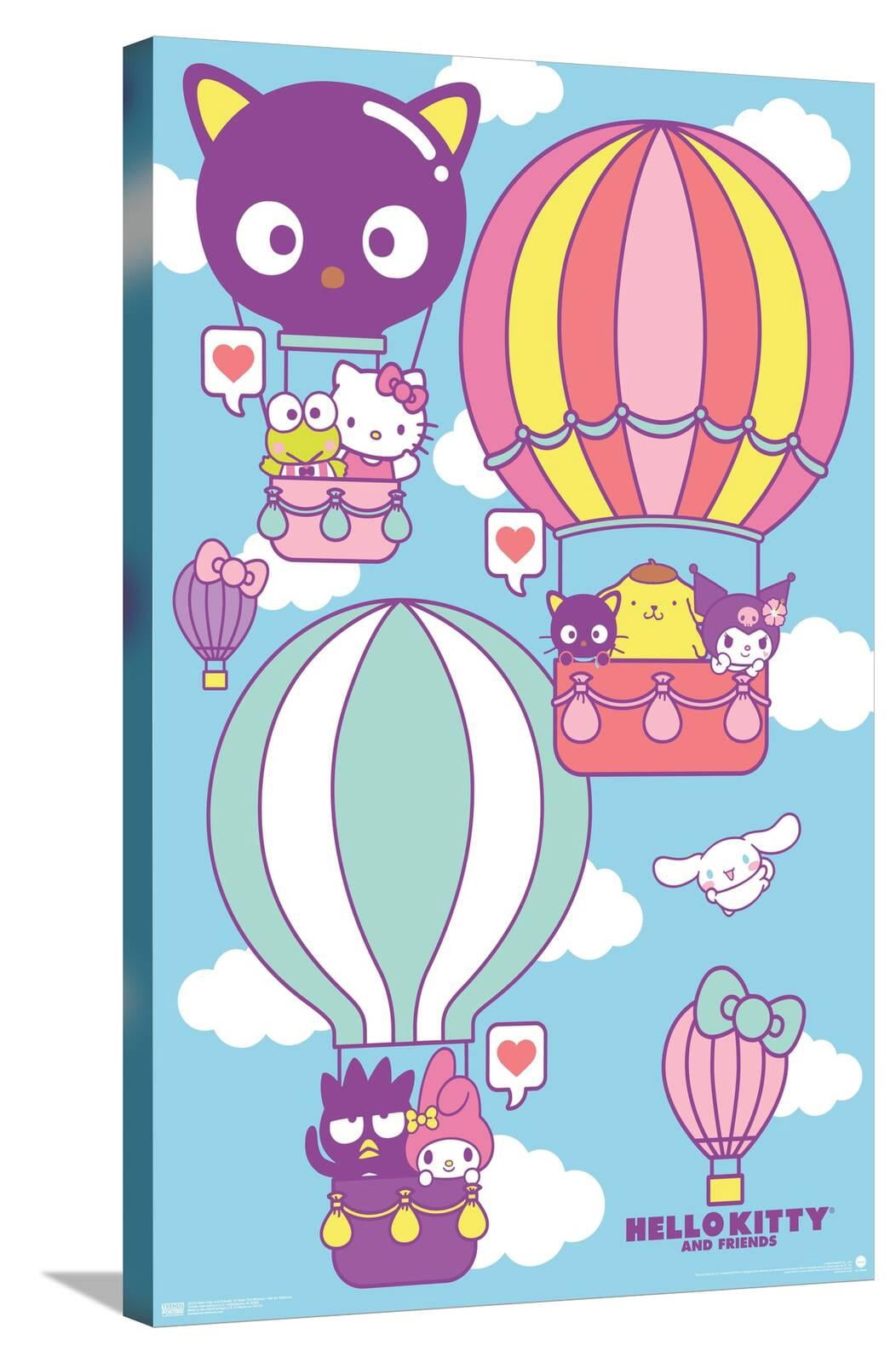Hello Kitty and Friends: 22 Seize The Moment - Hot Air Balloons Canvas ...