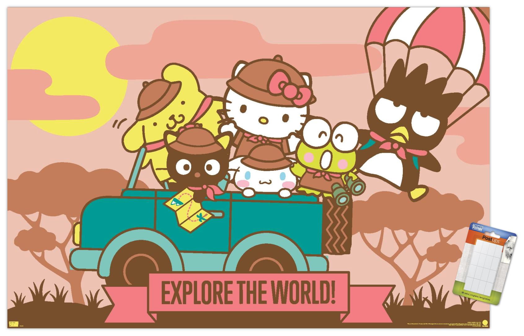 Hello Kitty and Friends: 22 Seize The Moment - Safari Wall Poster, 22. ...