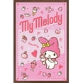 thumbnail image 1 of Hello Kitty and Friends: 23 My Favorite Flavor - My Melody Wall Poster, 14.725" x 22.375" Framed, 1 of 5