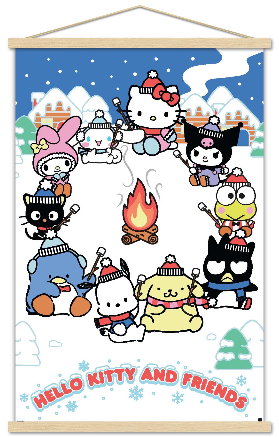 Hello Kitty and Friends: 24 Aspen - Marshmallows Wall Poster with