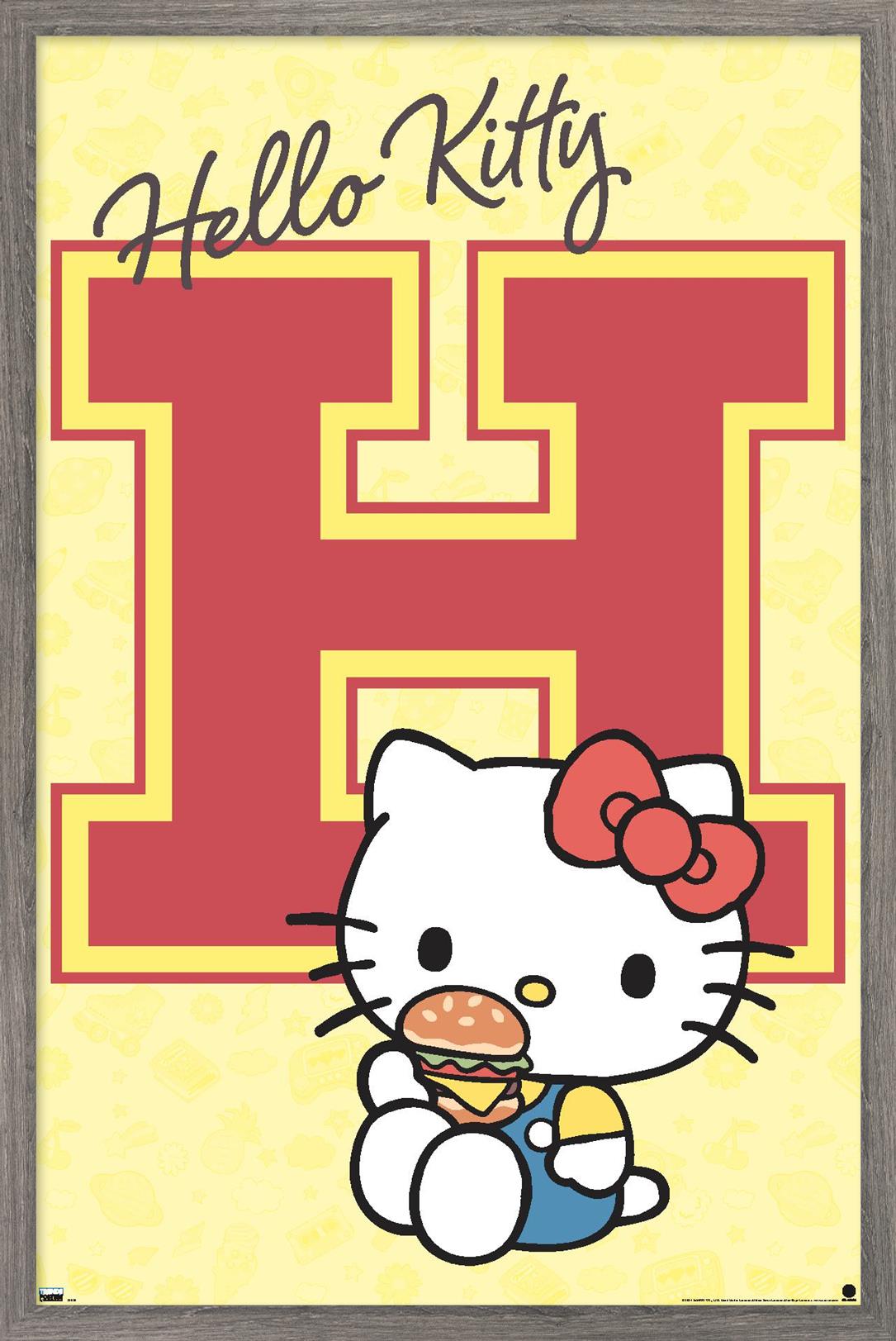 Hello Kitty and Friends: 24 College Letter - Hello Kitty Wall Hello Kitty and Friends: 24 College Letter - Hello Kitty Wall