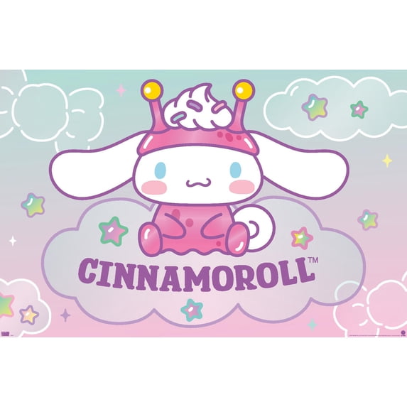 Hello Kitty and Friends: 24 Dreamland - Cinnamoroll Wall Poster, 14.725" x 22.375"