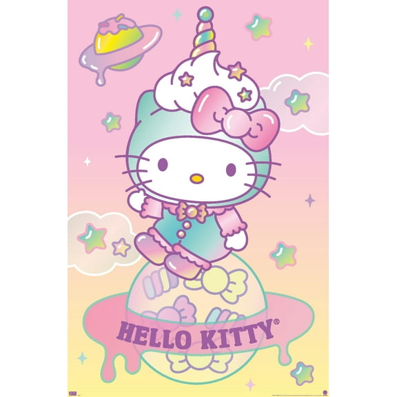 Hello Kitty and Friends: 24 Dreamland - Hello Kitty Wall Poster, 22.375" x 34"