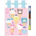 thumbnail image 1 of Hello Kitty and Friends: 24 Ice Cream Parlor - Group Wall Poster, 22.375" x 34", 1 of 5