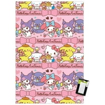 Hello Kitty and Friends: 25 Snack Time - Collage Wall Poster, 22.375" x 34"