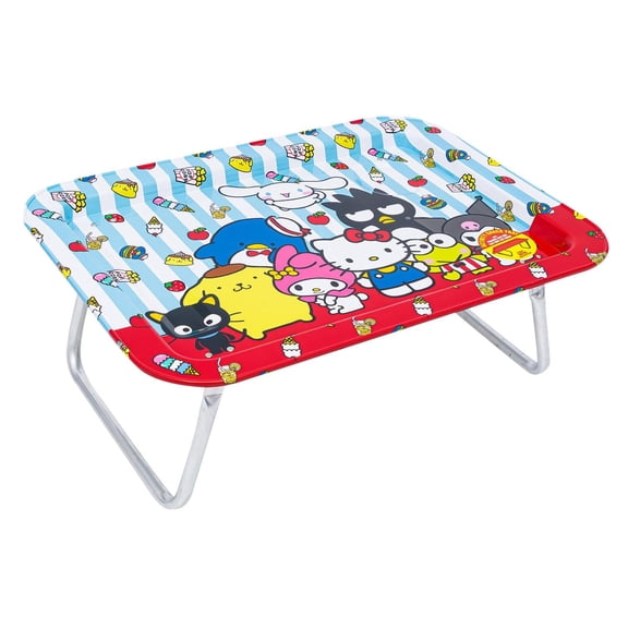 Hello Kitty and Friends Activity Snack Tray with Folding Legs, 17"