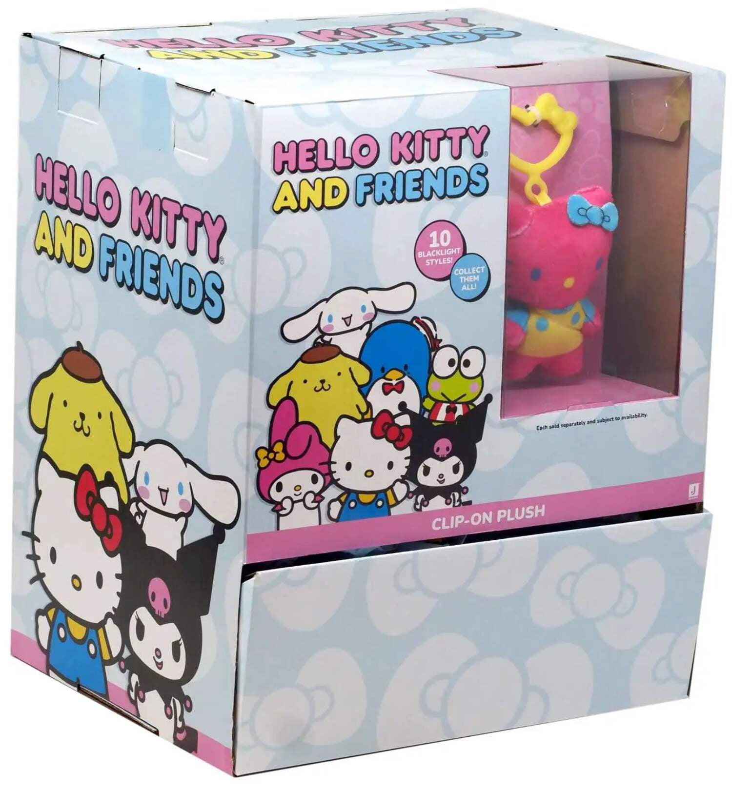 Sanrio Blacklight Clip-On Plush Mystery Pack - Walmart.com
