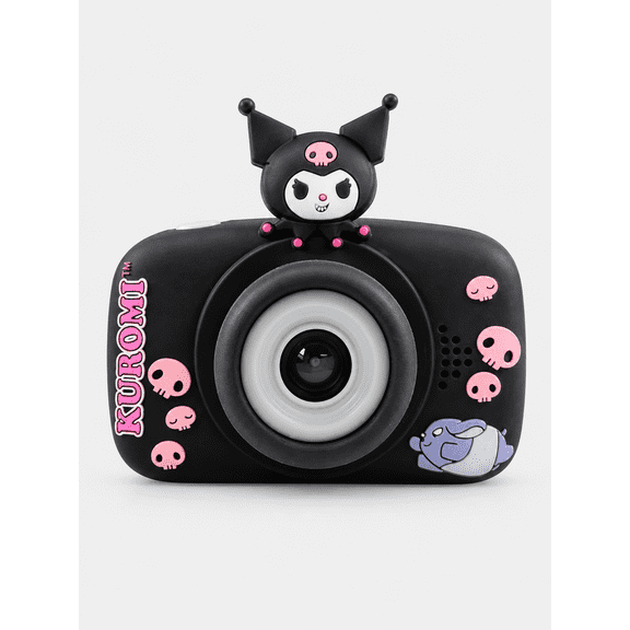 Hello Kitty and Friends Children's Interactive Digital Camera in Black Feat Kuromi - HKFC3009WM