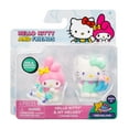 thumbnail image 1 of Hello Kitty and Friends Dreamland 2 Figure Pack - 2” Hello Kitty and My Melody Figures with Two Accessories (4 Pieces) Ages 6+ - Officially Licensed Sanrio Product from Jazwares, 1 of 6
