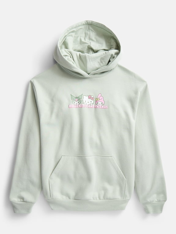 and Friends Girls Graphic Fleece Hoodie, Sizes 4-16