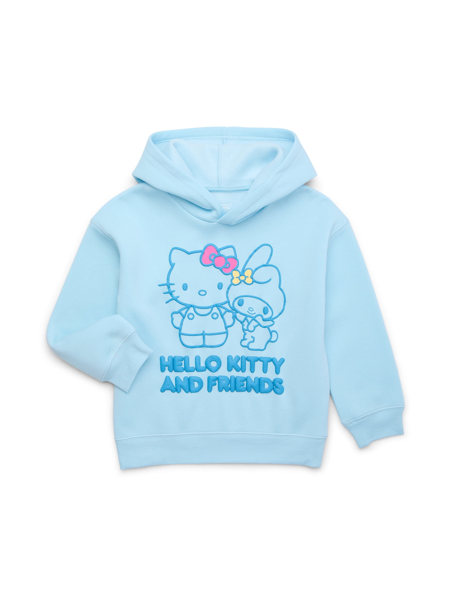 Hello Kitty and Friends Girls Graphic Hoodie, Sizes 4-16