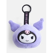 Hello Kitty and Friends Girls Kuromi Plush Bag Charm, Purple