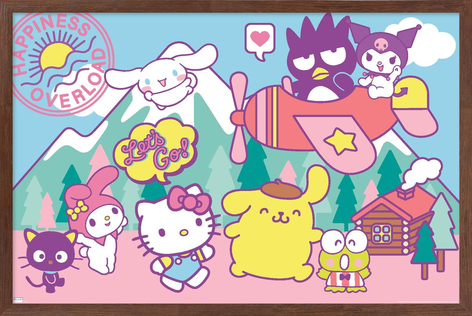 Fotomurais - Painéis Decorativos - Hello Kitty Friends FT1472