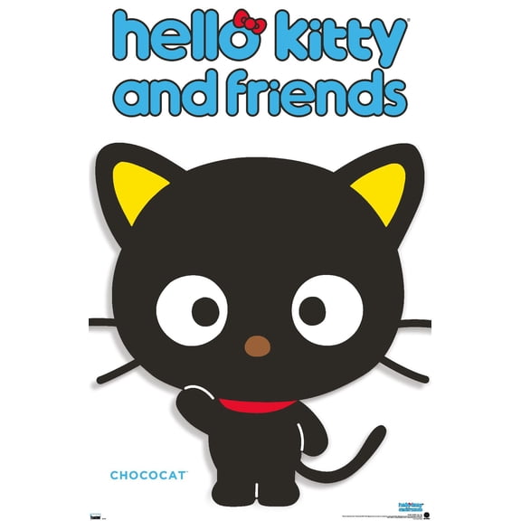 Hello Kitty and Friends: Hello - Chococat Feature Series Wall Poster, 14.725" x 22.375"