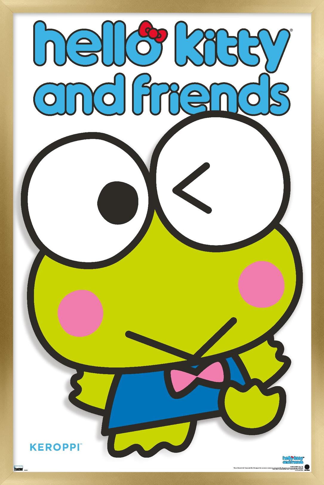 Hello Kitty and Friends: Hello - Keroppi Feature Series Wall