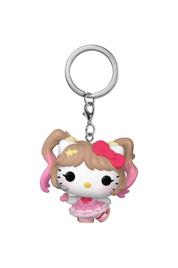 Hello Kitty and Friends Hello Kitty K-Pop Funko Pocket Pop! Key Chain