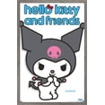 thumbnail image 1 of Hello Kitty and Friends: Hello - Kuromi Feature Series Wall Poster, 22.375" x 34" Framed, 1 of 5