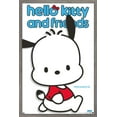 thumbnail image 1 of Hello Kitty and Friends: Hello - Pochacco Feature Series Wall Poster, 14.725" x 22.375" Framed, 1 of 5