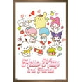 thumbnail image 1 of Hello Kitty and Friends - Kawaii Favorite Flavors Wall Poster, 22.375" x 34" Framed, 1 of 6