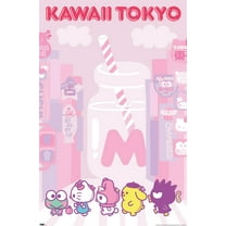 Hello Kitty and Friends: 20 Kawaii Tokyo - Group Wall Poster, 22.375" x 34"