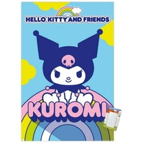 Hello Kitty and Friends: 22 Over The Rainbow - Kuromi Wall Poster, 22.375" x 34"
