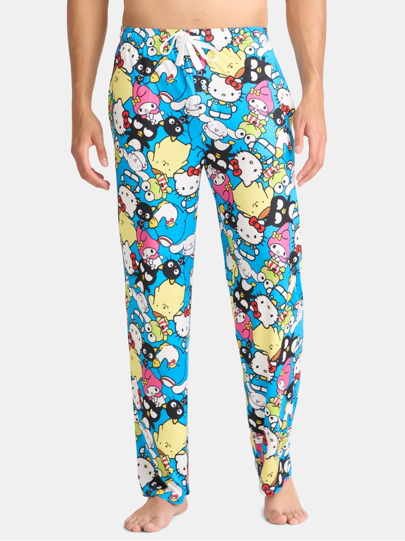 Hello Kitty Men's Pajamas Sleep Pants, Sizes S-2XL - Walmart.com
