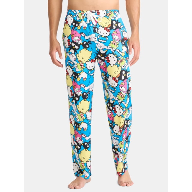 Hello Kitty Men's Pajamas Sleep Pants, Sizes S-2XL