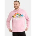 thumbnail image 1 of Hello Kitty and Friends Men's and Big Men's Graphic Hoodie Sweatshirt, Sizes XS-3XL, 1 of 5