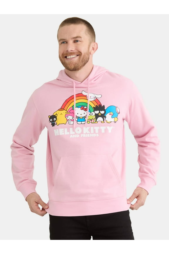 and Friends Men's and Big Men's Graphic Hoodie Sweatshirt, Sizes XS-3XL