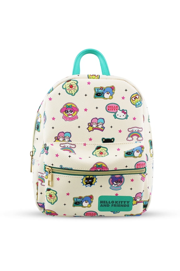 Hello Kitty and Friends Mini PU Leather Backpack Purse with Adjustable Straps 10 In C6PM20YT