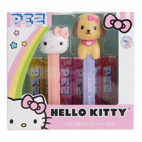 Hello Kitty and Friends Pez Dispenser 2 Pack x Total: 1.74 oz.