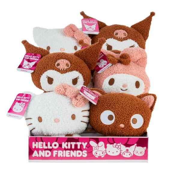 Hello Kitty and Friends, Premier Series Plush Assortment - Series 1 Velveteen Plushie - Officially Licensed Sanrio Product from Jazwares